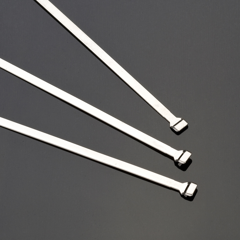 Kabelbinder aus Edelstahl – unbeschichtete Micro-Kabelbinder