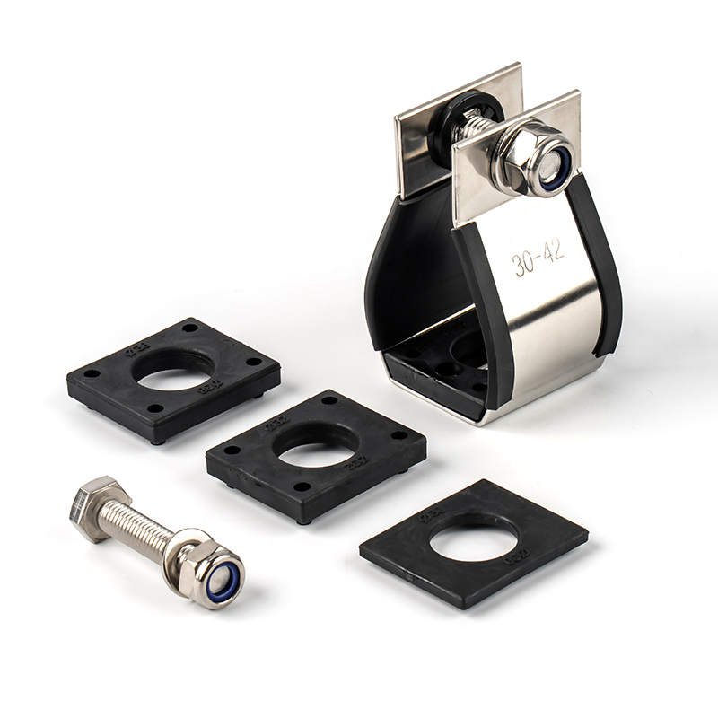 Einzelne Kabelklemmen aus Edelstahl 316 für das Kabelmanagement der VRS-Serie